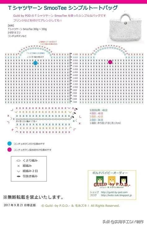 鉤編圖解 想要防水耐臟的家居用品，就用這個(gè)編織（收藏版）
